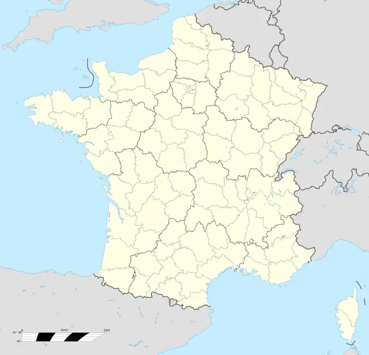 Battle of Tours is located in France