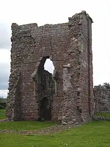Remains of the great tower or keep